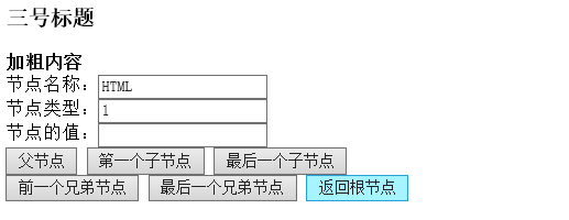 JS如何遍历DOM文档树