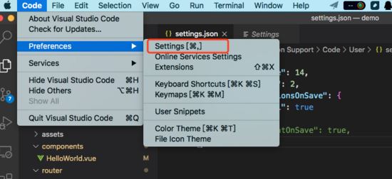 vscode配置vue+vetur+eslint+prettier自动格式化功能的方法