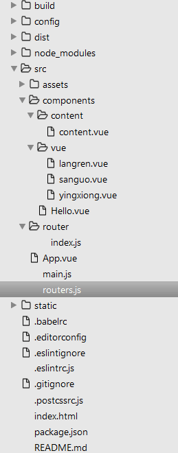 基于vue-cli vue-router搭建底部导航栏移动前端项目