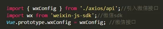 vue项目怎么引入微信sdk接口