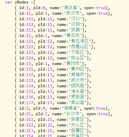 jquery中ztree如何实现右键收藏功能