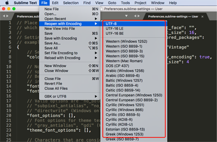 Sublime Text打开GBK格式中文乱码怎么办