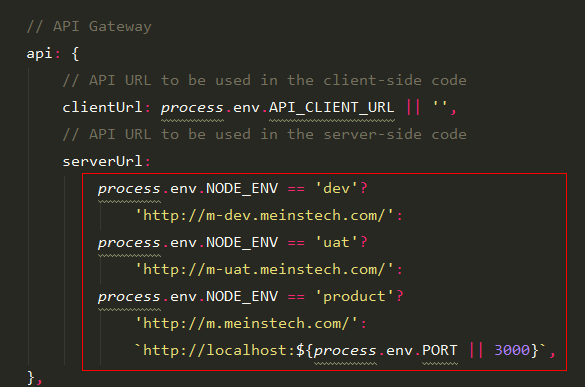 Node.js中環境變量process.env的示例分析