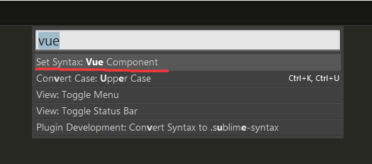 详解让sublime text3支持Vue语法高亮显示的示例