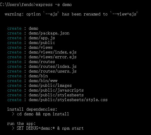 node+express+ejs使用模版引擎做的一个示例demo