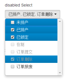 bootstrap中如何实现multiselect下拉列表功能