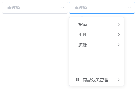 详解为element-ui的Select和Cascader添加弹层底部操作按钮