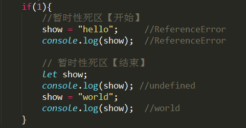 ECMAScript6新特性之let、const的示例分析