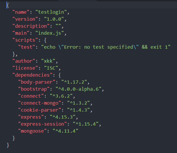 怎么利用node.js+mongodb搭建一個(gè)簡單登錄注冊的案例