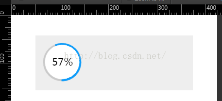 js和canvas如何实现适用于移动端的百分比仪表盘dashboard