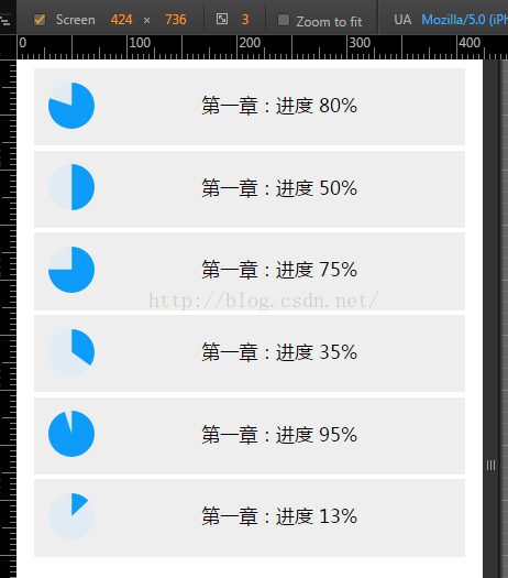 jquery插件canvaspercent.js实现百分比圆饼效果