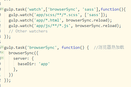 JS中如何使用gulp實(shí)現(xiàn)壓縮文件及瀏覽器熱加載功能
