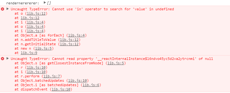 JavaScript程序出现Cannot use 'in' operator to search错误怎么办