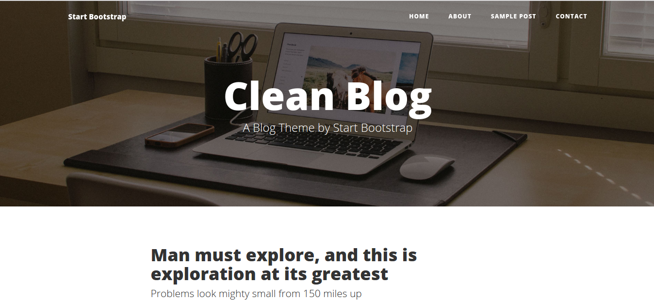 怎么在Angular项目中添加 clean-blog 模板