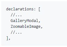 Ionic3 UI组件之Gallery Modal详解