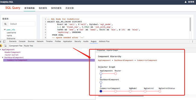 怎么在Angular2中利用Augury调试Angular2程序