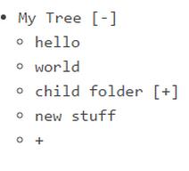 xmlplus如何实现Tree组件
