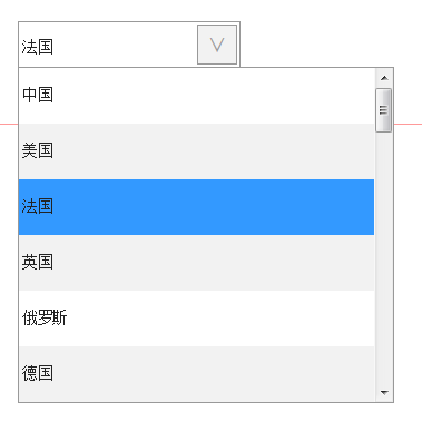 HTML中select控件美化的示例分析