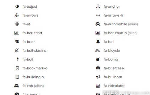 Bootstrap中免费字体和图标网站的示例分析
