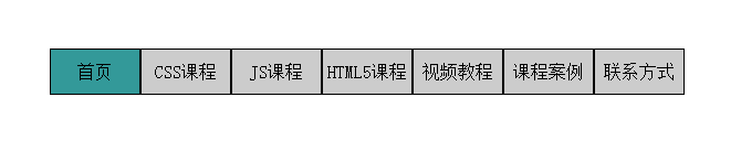 如何使用纯JS实现弹性导航条效果