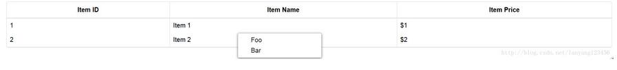 Bootstrap如何實(shí)現(xiàn)table右鍵功能
