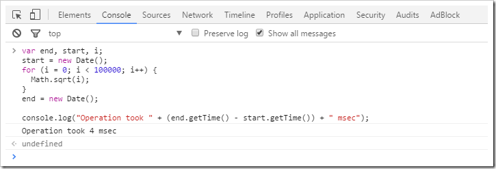 getTime()方法怎么在javascript中使用