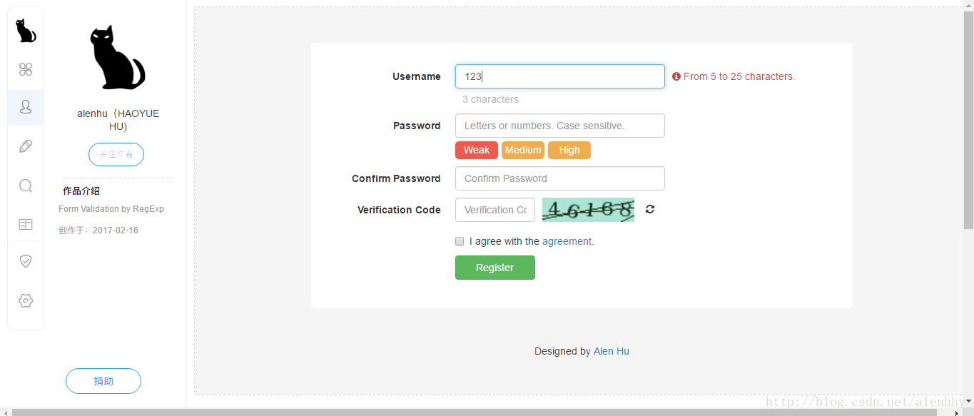 如何實(shí)現(xiàn)基于Bootstrap 3 JQuery及RegExp的表單驗(yàn)證功能