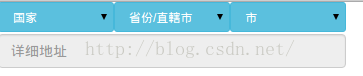 Angularjs自定义指令如何实现三级联动选择地理位置