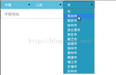Angularjs自定义指令如何实现三级联动选择地理位置