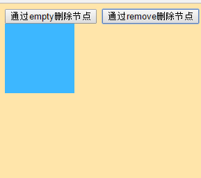 jQuery中DOM節(jié)點(diǎn)刪除之empty與remove