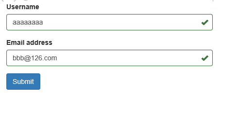 bootstrap 表单验证使用方法