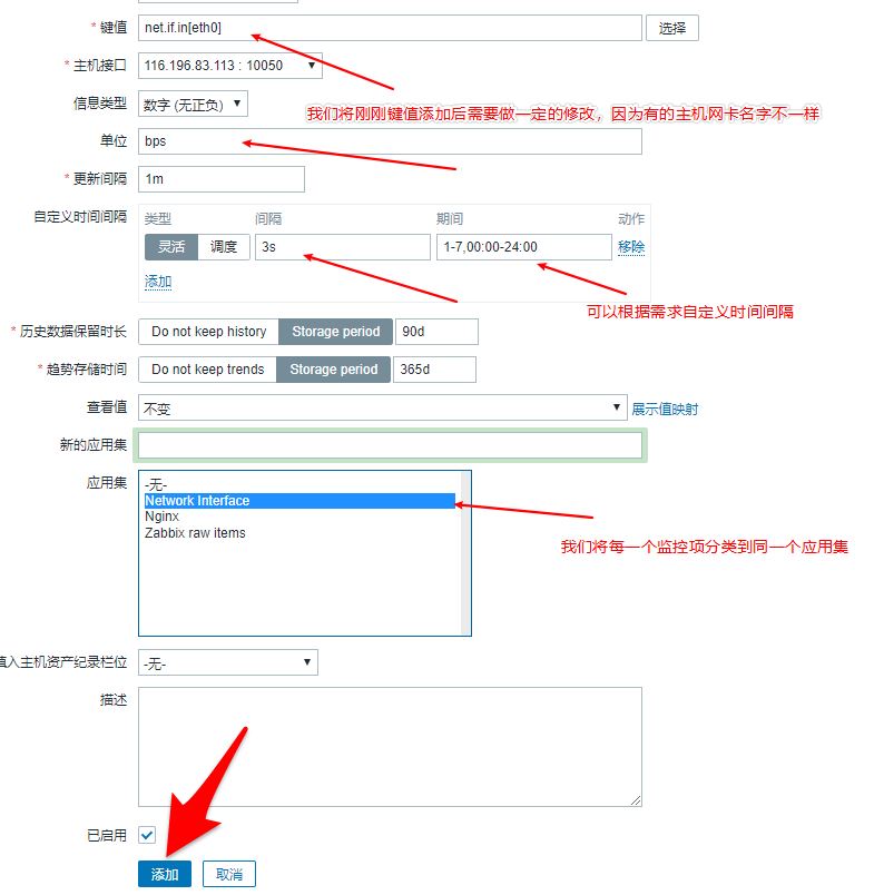 Zabbix中如何配置监控项和聚合图形