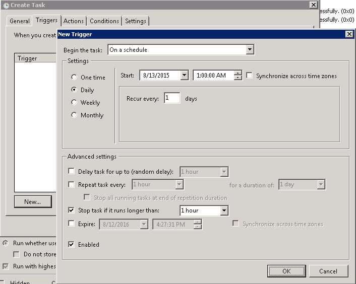 如何解決Windows 2008任務(wù)計(jì)劃執(zhí)行bat腳本失敗返回0x1問題