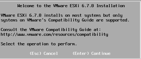 搭建VMware ESXi6.7的方法