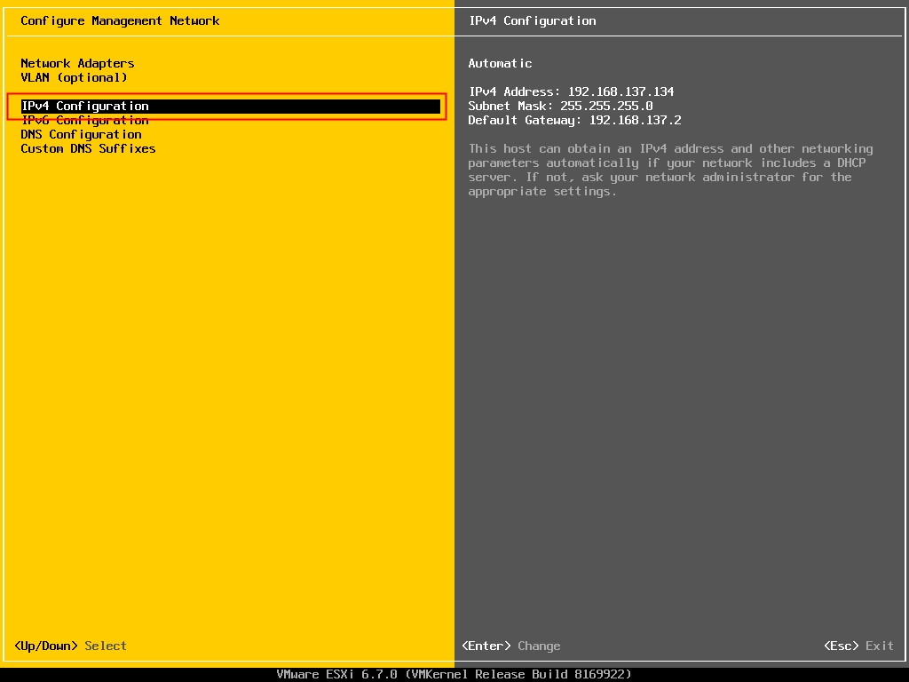 搭建VMware ESXi6.7的方法