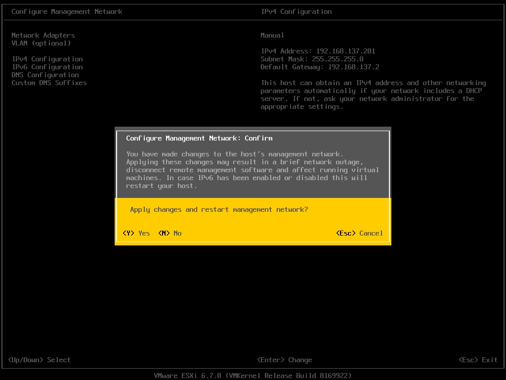 搭建VMware ESXi6.7的方法