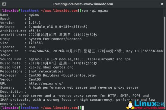 CentOS 8.1下搭建LEMP(Linux+Nginx+MySQL+PHP)环境(教程详解)