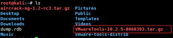 Kali Linux如何安装VMware tools