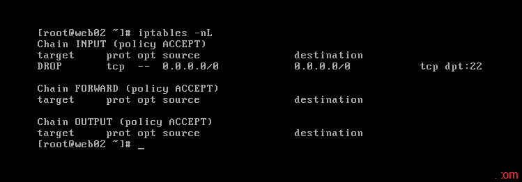 linux防墙iptables详细介绍、配置方法与案例