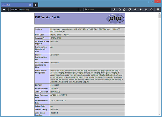 在CentOS 7.2上怎么安装SuPHP