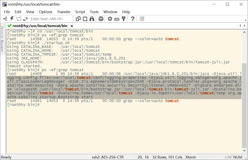 Linux中安装与卸载Tomcat8的操作步骤