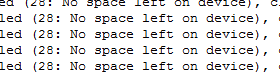 linux No space left on device由索引节点(inode)爆满引发500问题