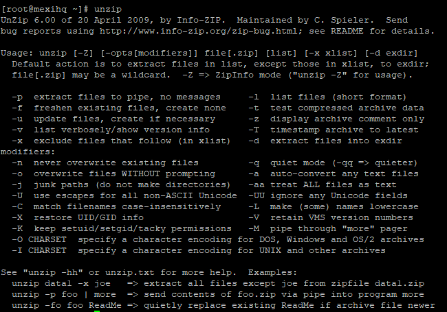 Linux、CentOS下安裝zip與unzip指令功能(服務(wù)器)