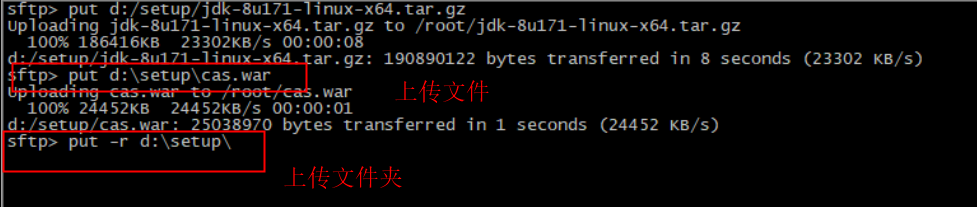 Linux sftp命令用法總結(jié)