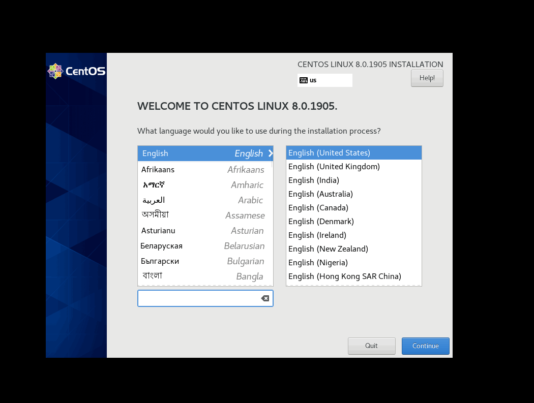 CentOS8 Linux 8.0.1905的安装过程(图解)