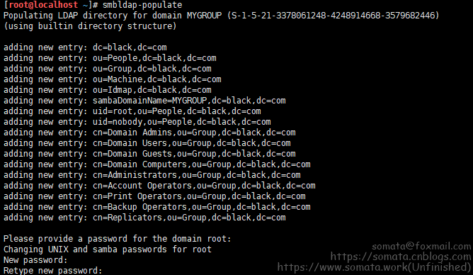 samba + OPENldap搭建文件共享服务器的方法