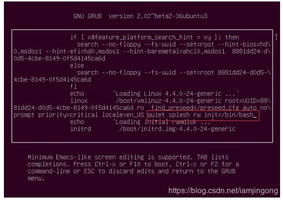 Ubuntu18.04服务器密码忘记或被篡改怎么重置密码