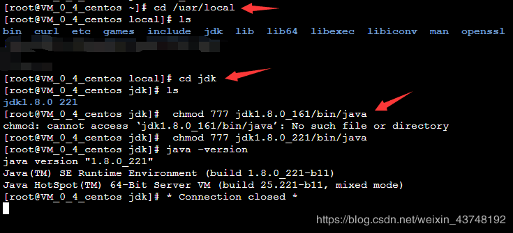 centos中如何解决-BASH: /HOME/JAVA/JDK1.8.0_221/BIN/JAVA: 权限不够问题