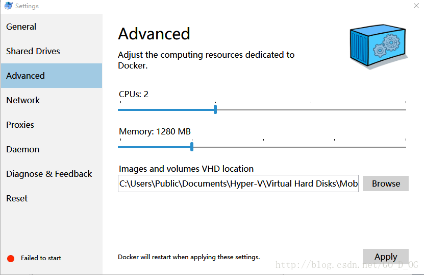 win10环境下安装Docker的实现