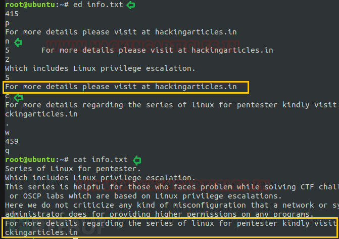 如何使用Linux文本操作命令ed進(jìn)行提權(quán)nov5詳解
